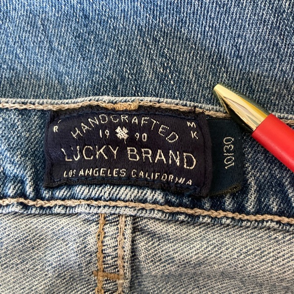 Lucky Brand women’s Sienna Slim Boyfriend denim blue jeans, size 10/30 - Picture 7 of 13